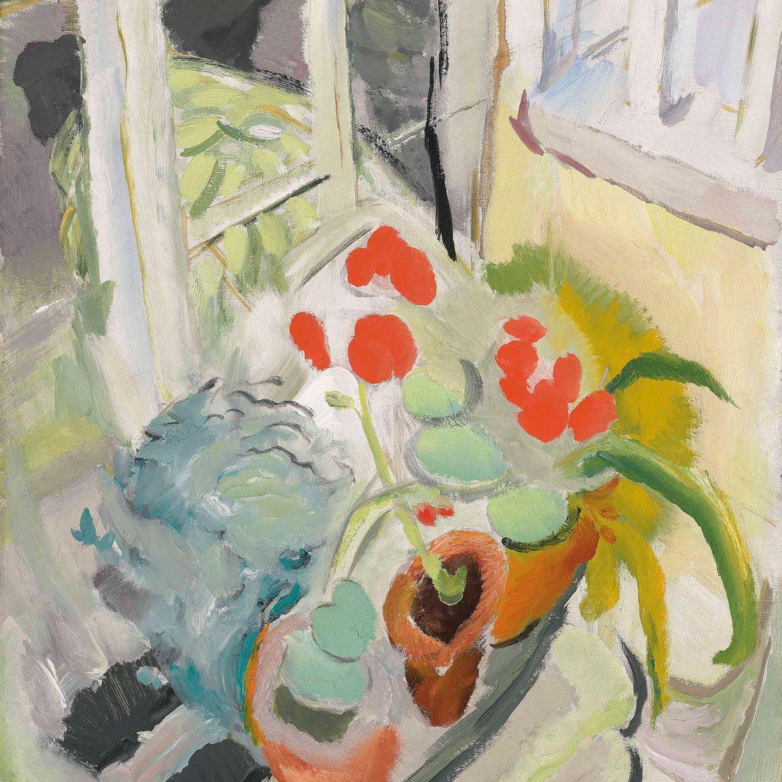 Ivon Hitchens — Черный пес