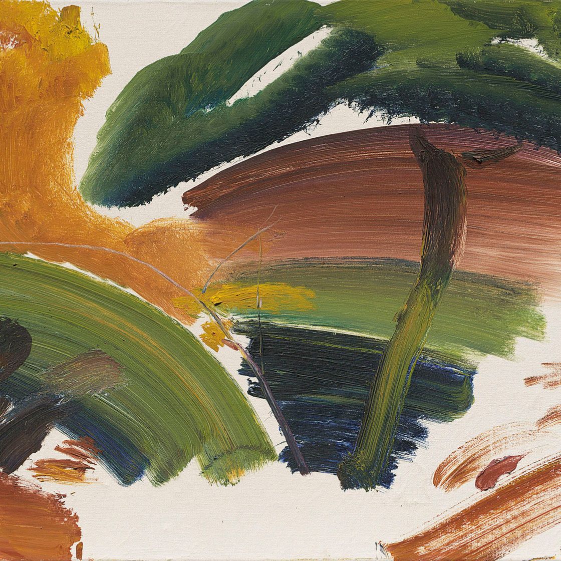 Ivon Hitchens — Осеннее дерево