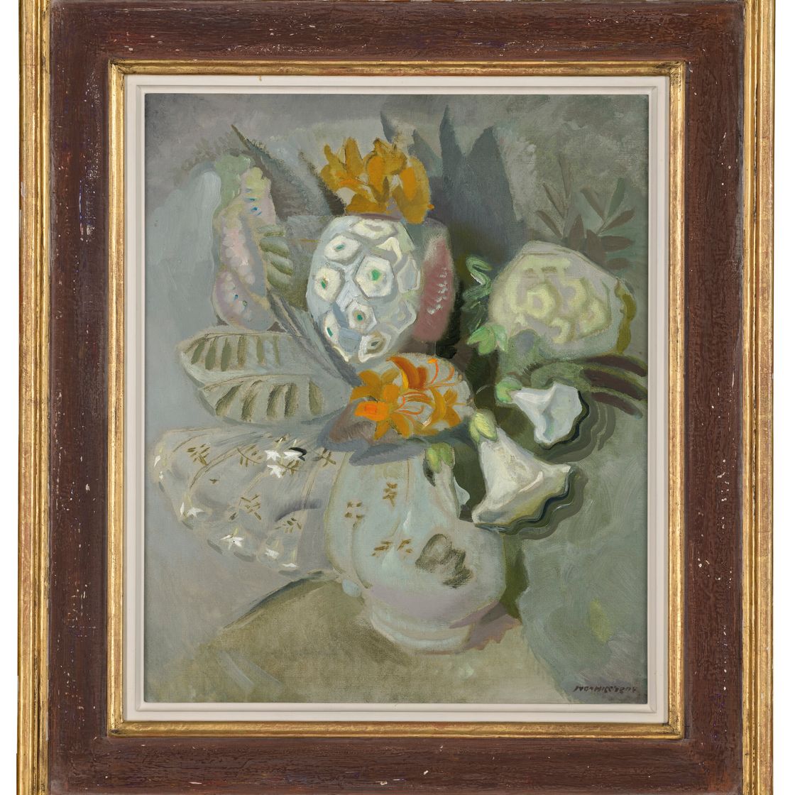 Ivon Hitchens — Цветы в вазе, изображение 2
