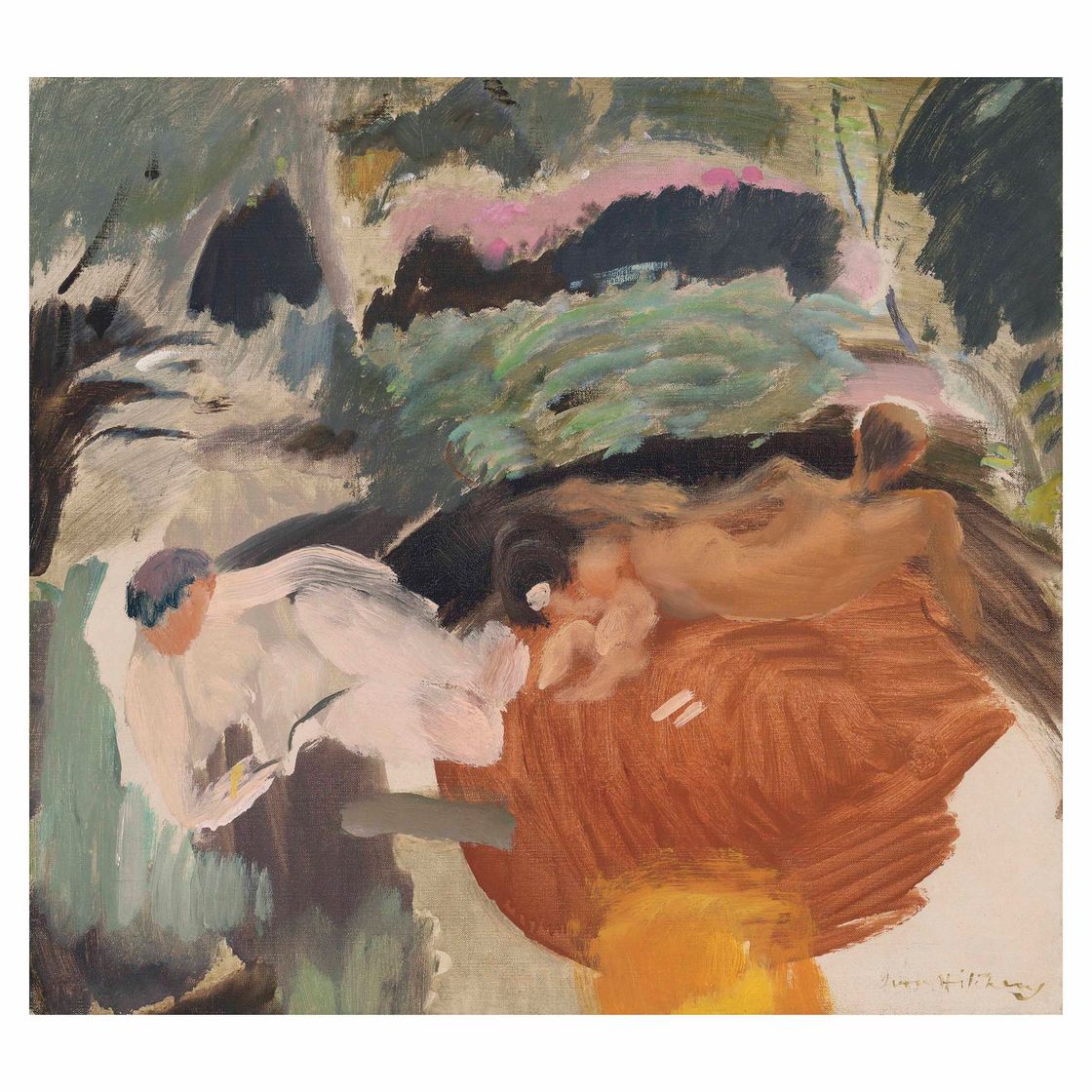 Ivon Hitchens — Молодая семья