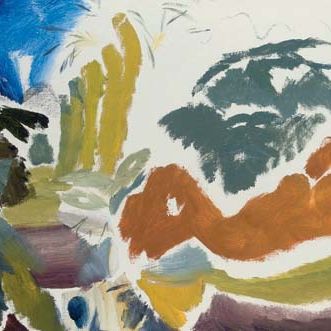 Ivon Hitchens — Загорающий