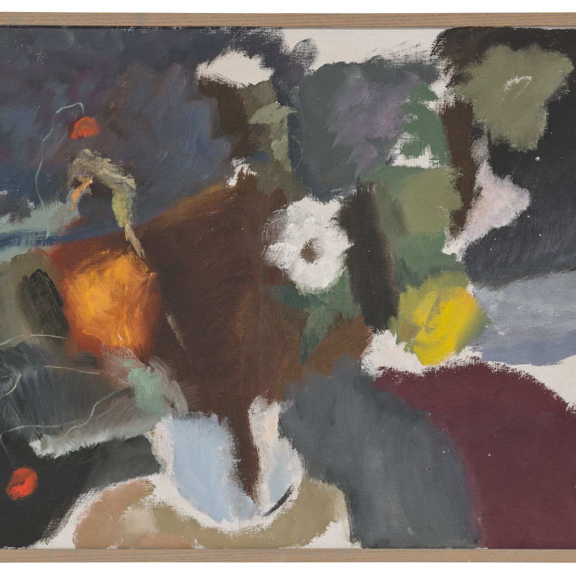 Ivon Hitchens — Цветочная группа с белой маргариткой, изображение 2