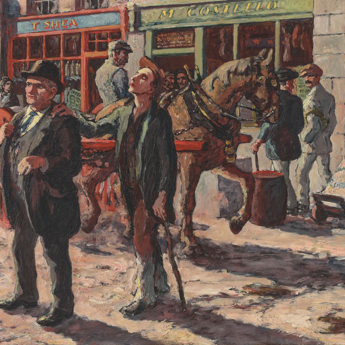 Jack Butler Yeats — Темный человек, изображение 1