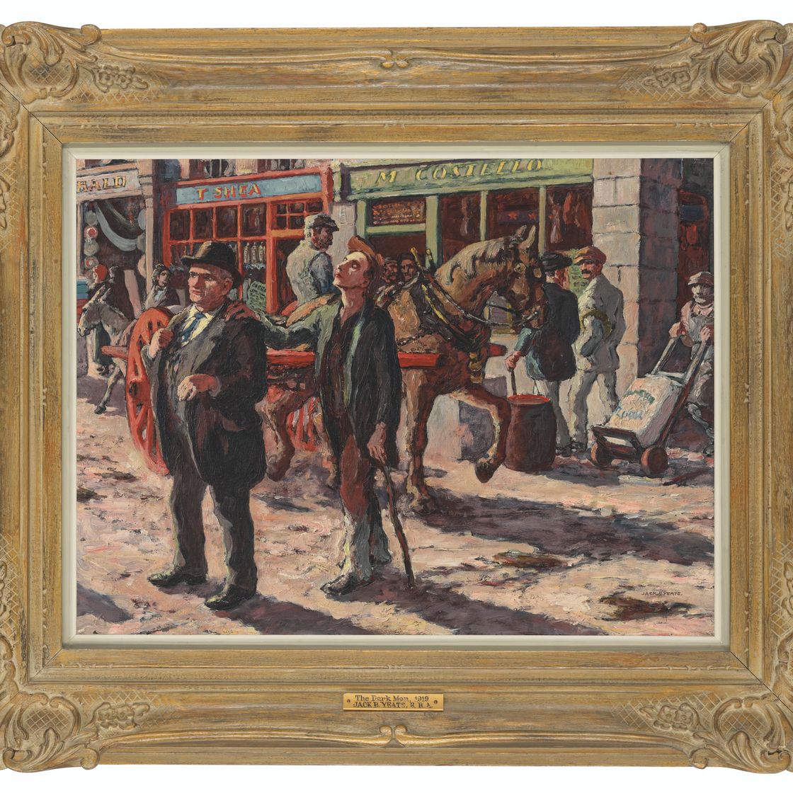 Jack Butler Yeats — Темный человек, изображение 4