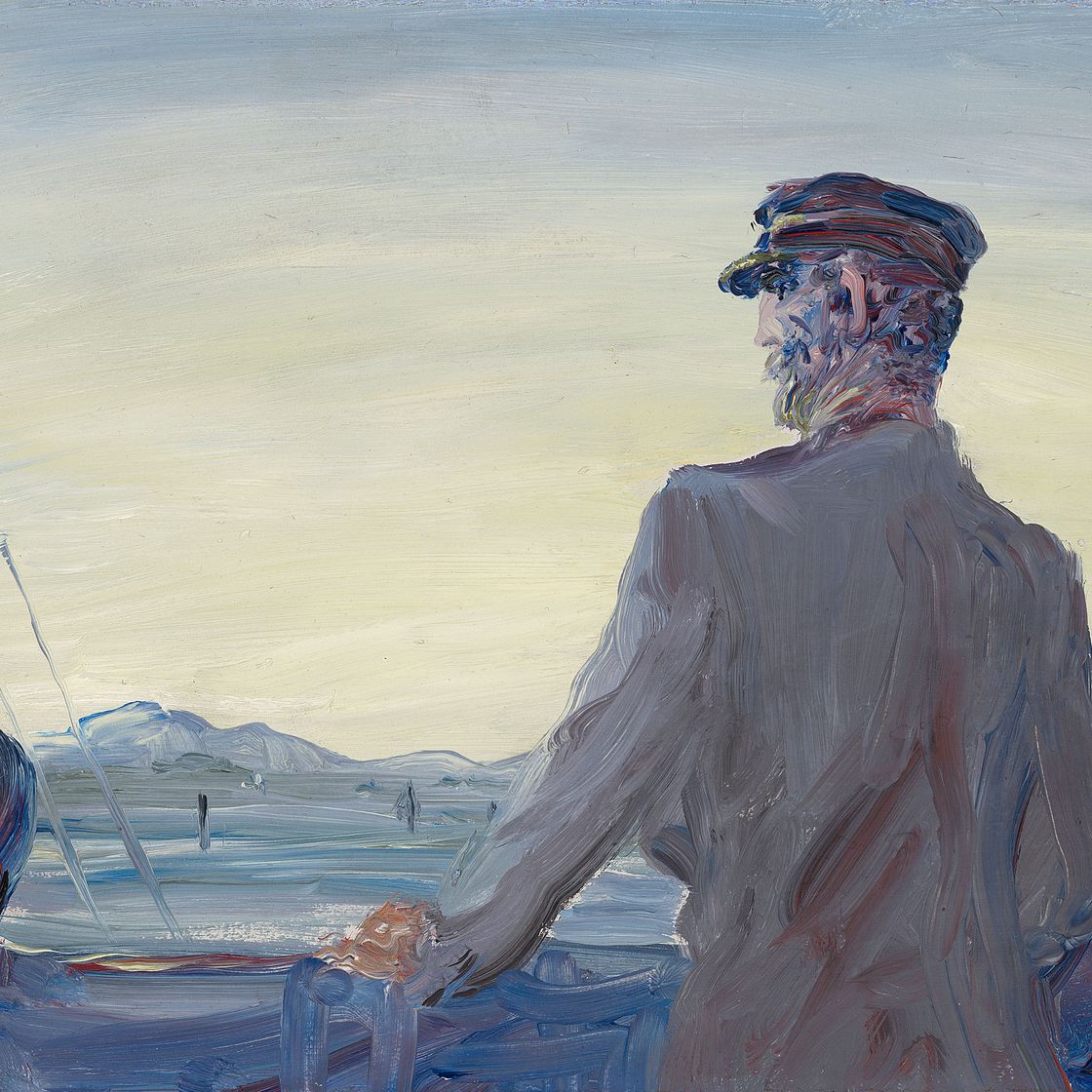 Jack Butler Yeats — Поднимаемся вверх по реке Слайго, Раннее утро