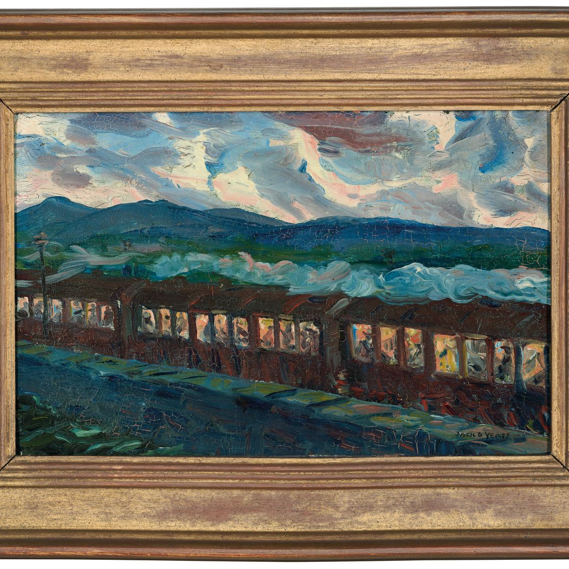 Jack Butler Yeats — Приближаемся к Дублину