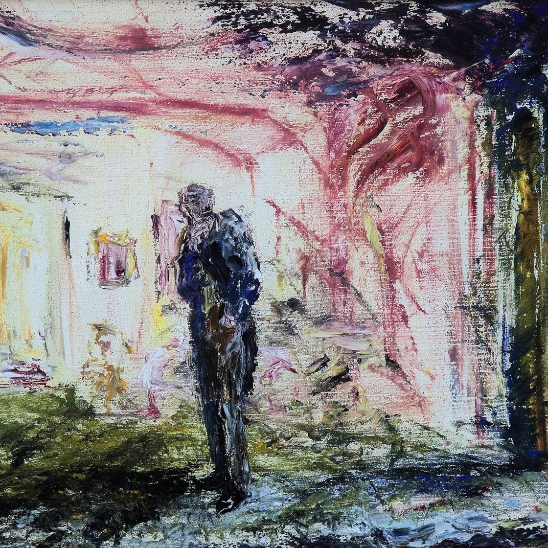 Jack Butler Yeats — Человек в комнате, размышляющий