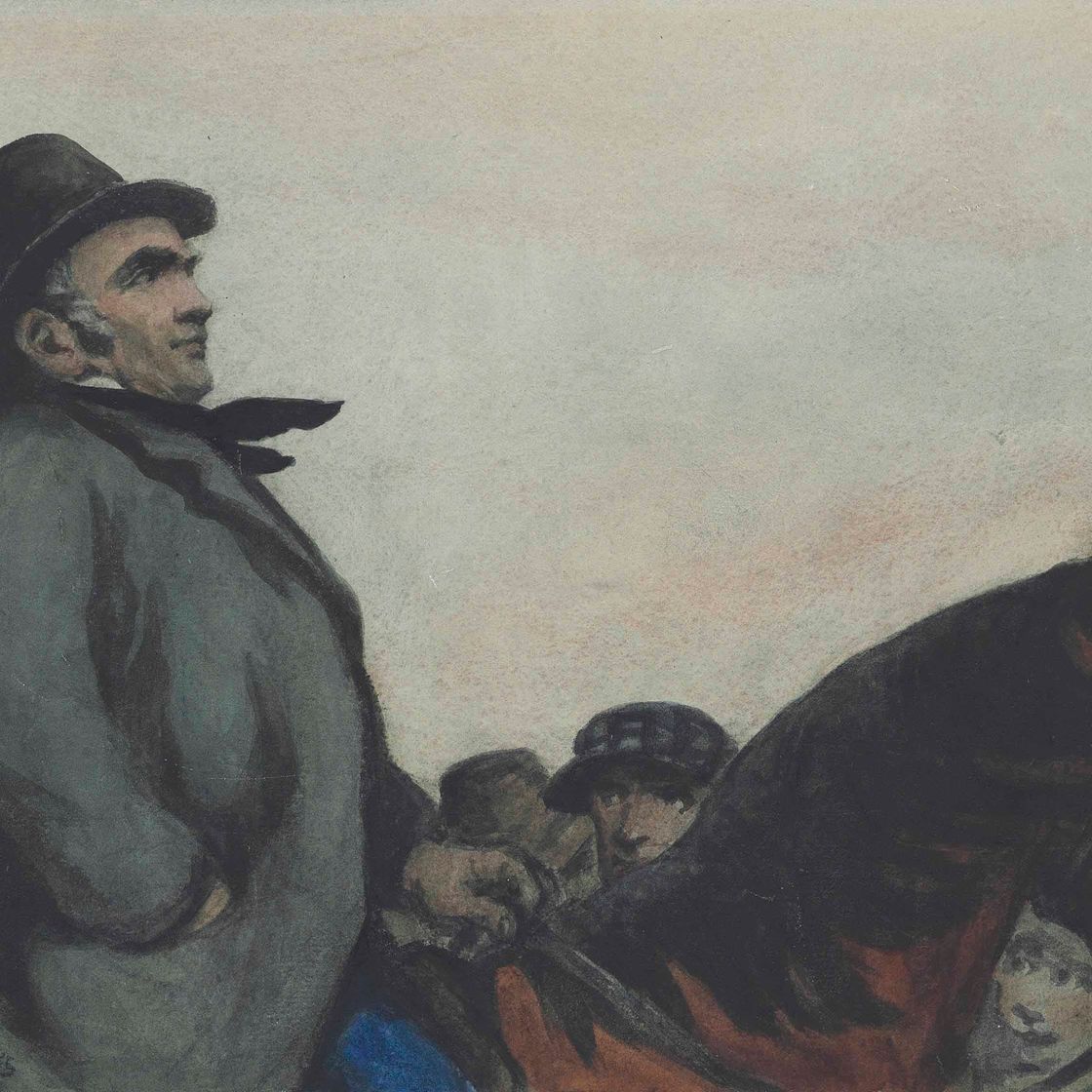 Jack Butler Yeats — Оживленная ярмарка
