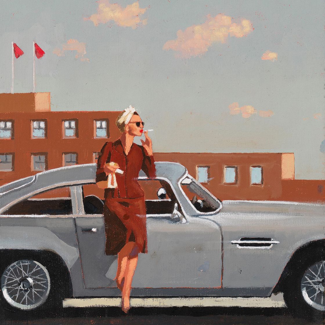 Jack Vettriano — Подготовка к "Внезапно наступившему лету"