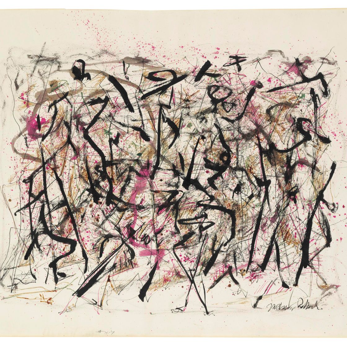 Jackson Pollock — Без названия