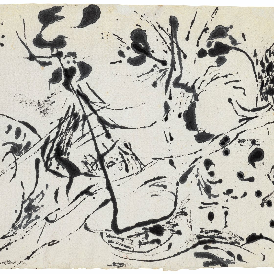 Jackson Pollock — Без названия, изображение 1