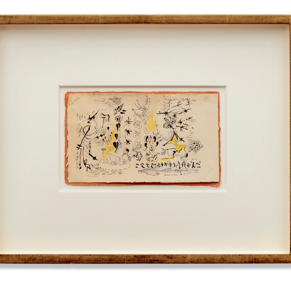 Jackson Pollock — Без названия [Сложенная поздравительная открытка], изображение 2