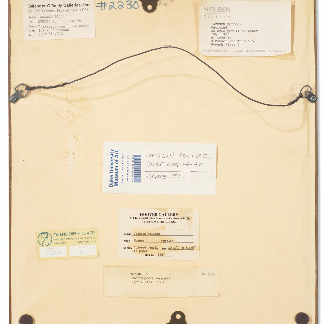 Jackson Pollock — Без названия, изображение 5