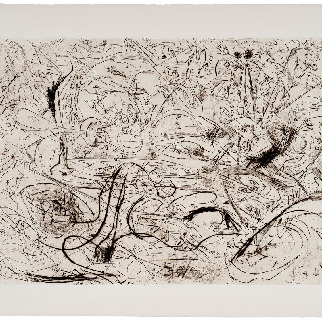 Jackson Pollock — Без названия (стр. 19)