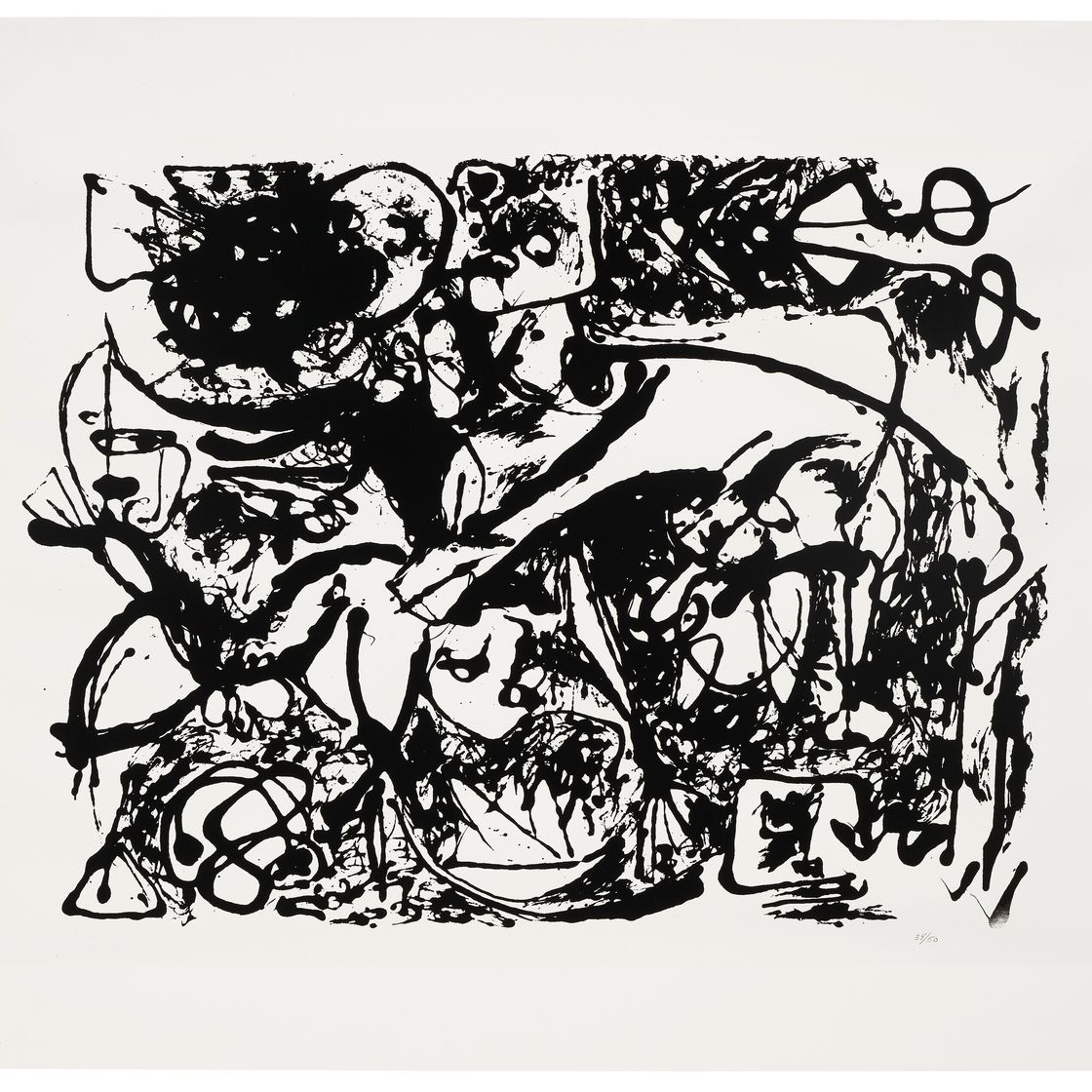 Jackson Pollock — Без названия, изображение 3