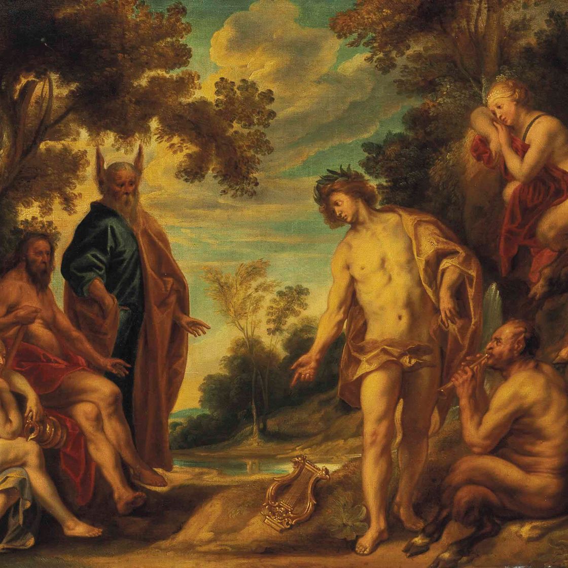 Jacob Jordaens — Суд Мидаса