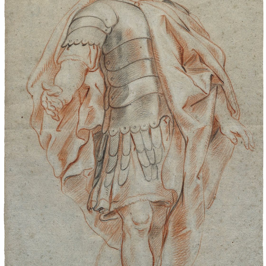 Jacob Jordaens — Стоящий Марс