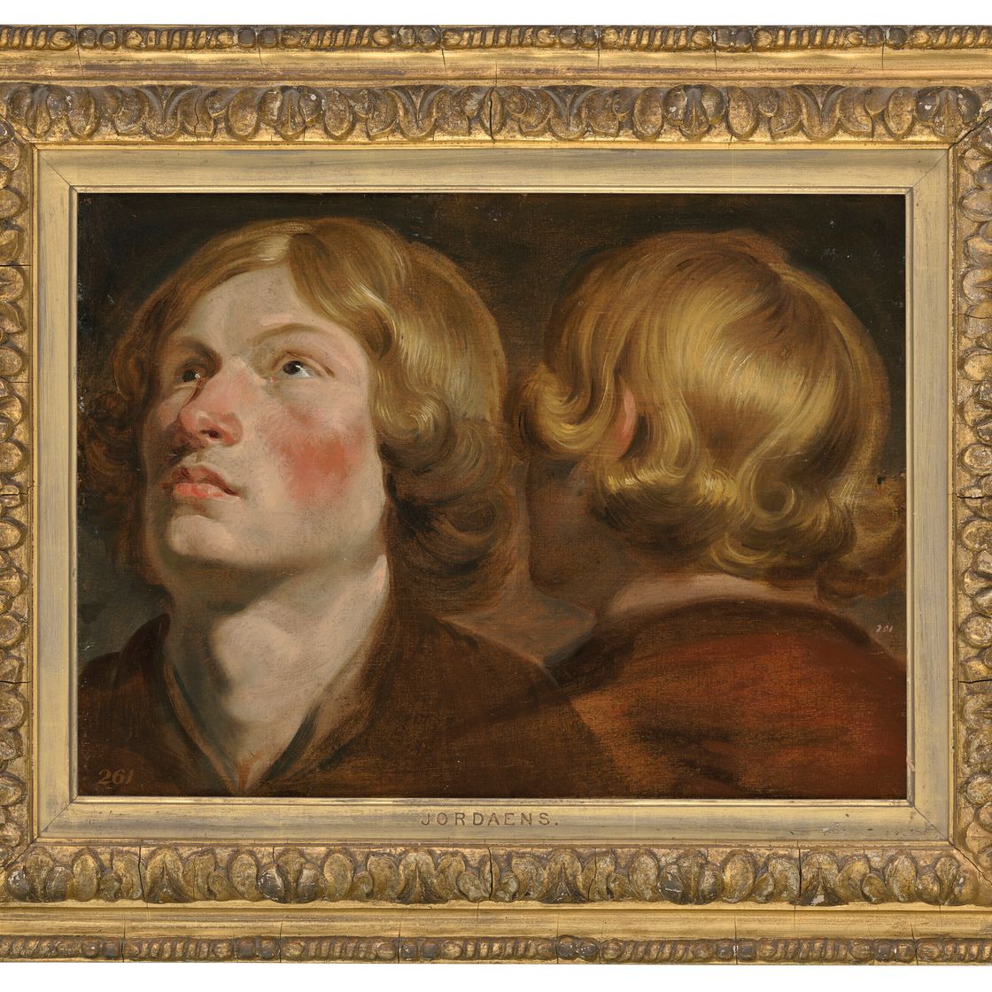 Jacob Jordaens — Два исследования головы