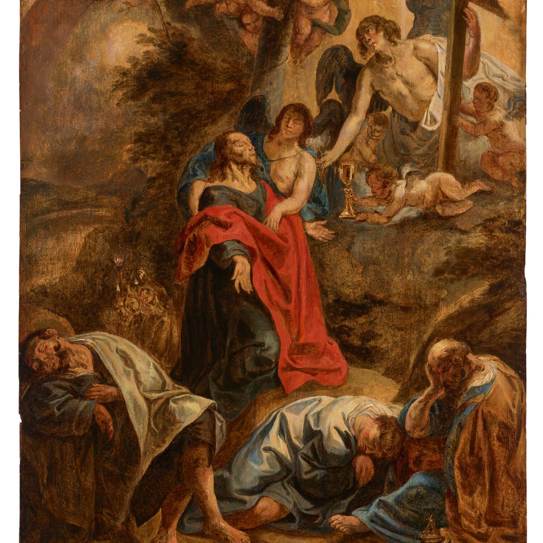 Jacob Jordaens — Агония Христа в Гефсиманском саду, изображение 1