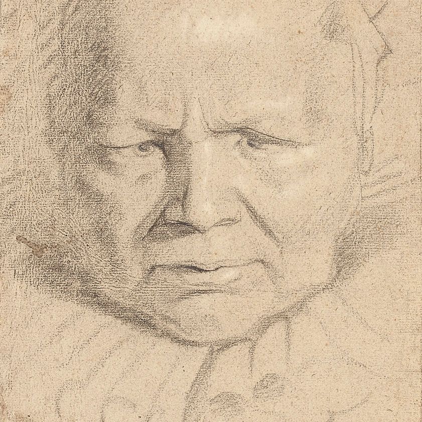 Jacob Jordaens — Голова пожилой женщины