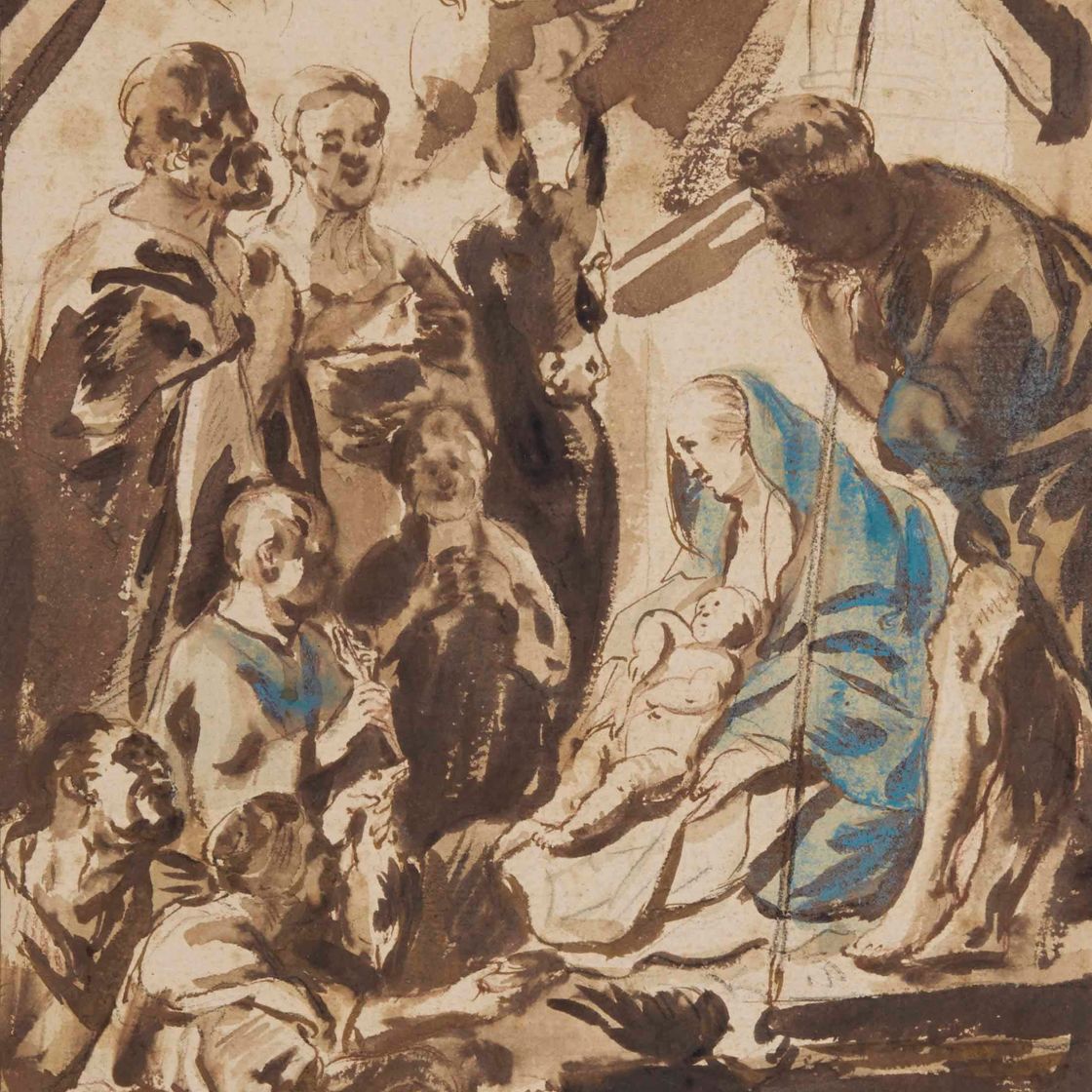 Jacob Jordaens — Поклонение бергерам