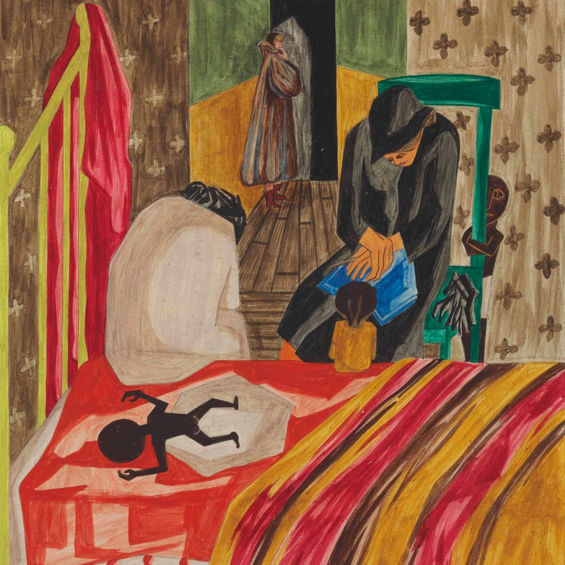 Jacob Lawrence — Меховая шуба