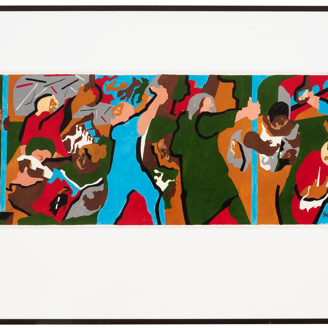Jacob Lawrence — Нью-Йорк в пути Я, изображение 2