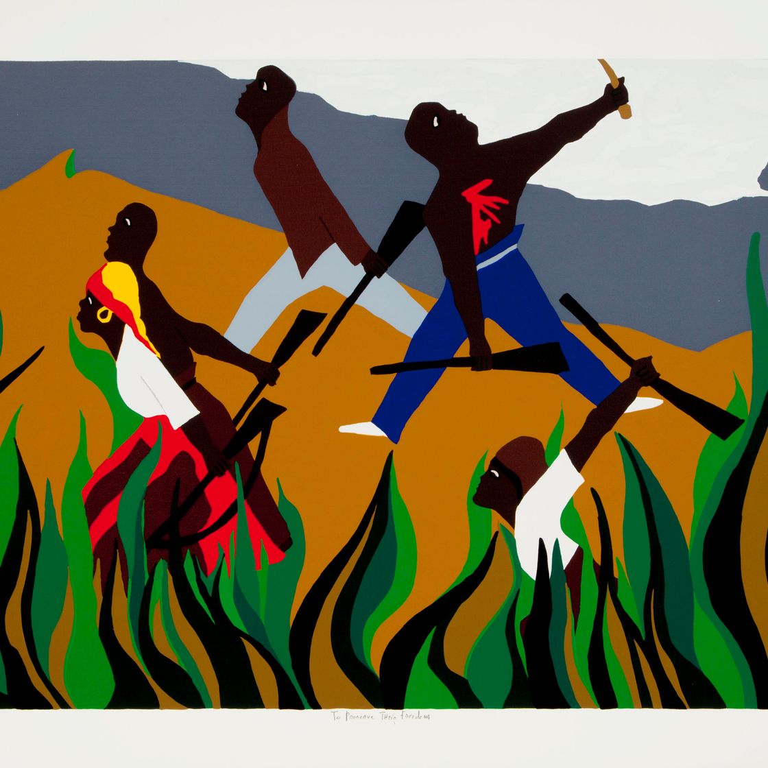 Jacob Lawrence — Чтобы сохранить Свою Свободу