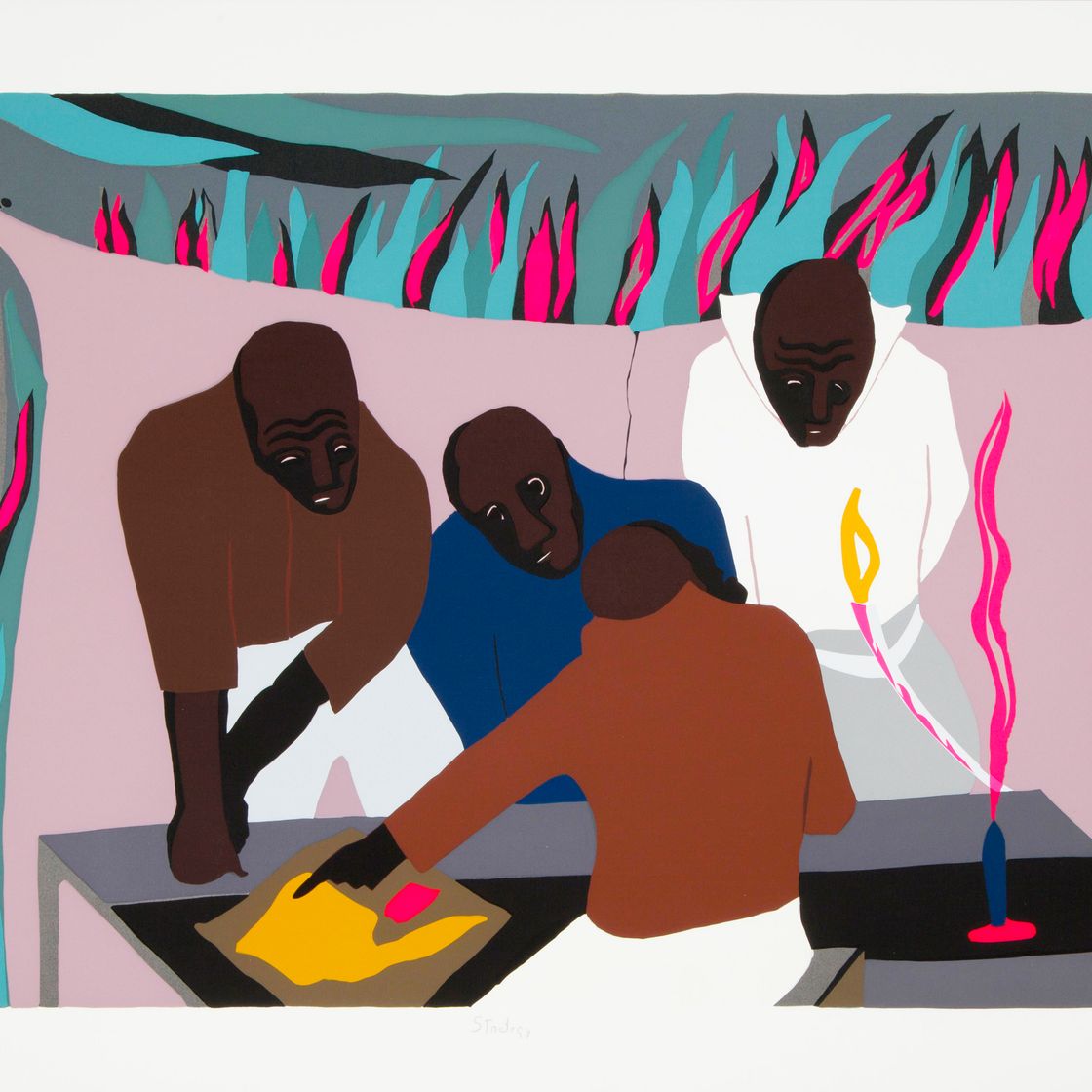 Jacob Lawrence — Стратегия