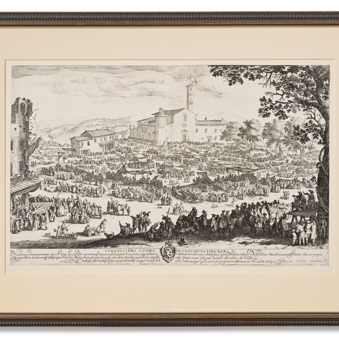 Jacques Callot — Лес, в котором растут растения (Второй план), изображение 2