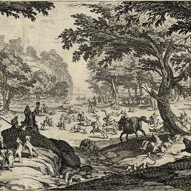 Jacques Callot — Большая дорога (участок 353)