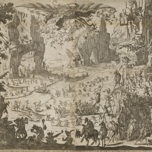 Jacques Callot — Палатка в Сент-Антуане (верхний этаж 188)