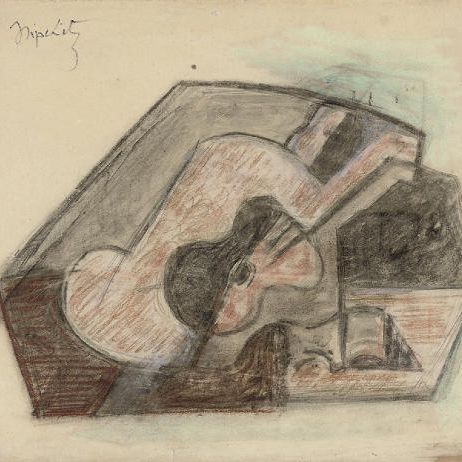 Jacques Lipchitz — Этюд для "Женщины и гитары"
