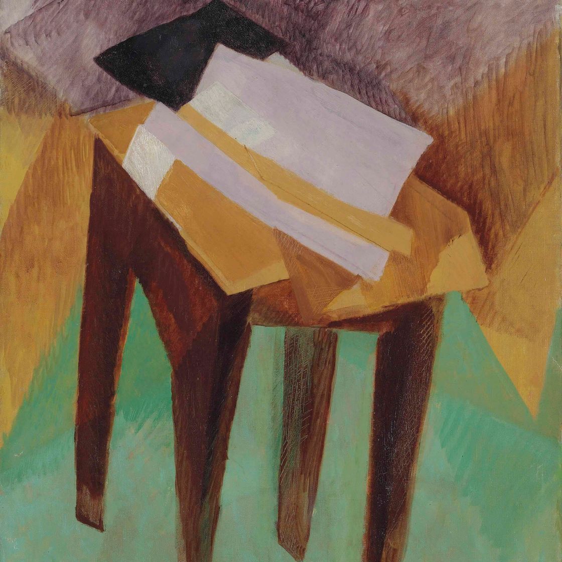 Jacques Villon — Табурет из бумаги