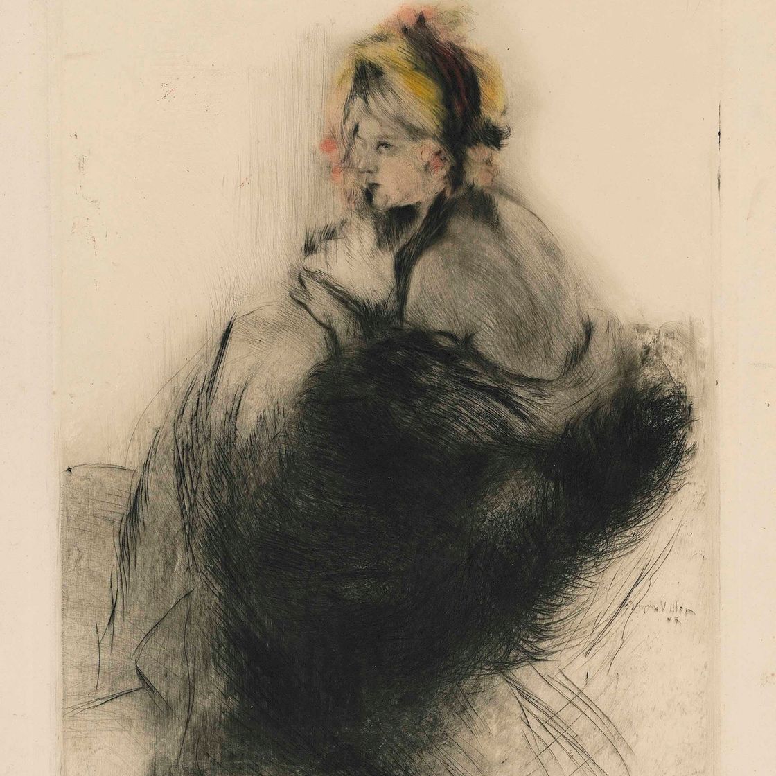 Jacques Villon — Коллекция из четырех принтов