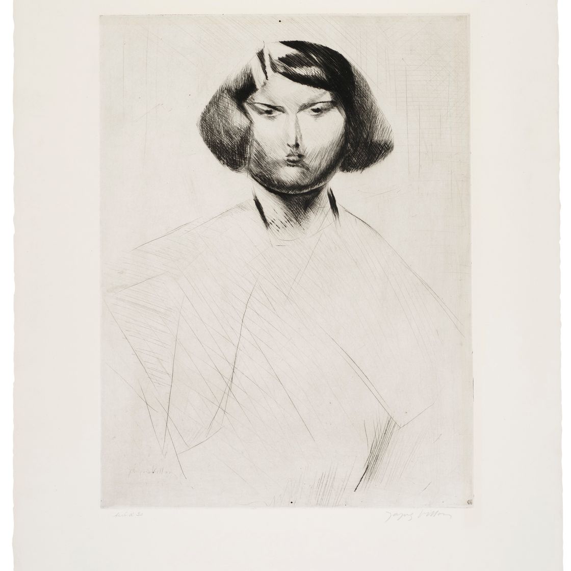 Jacques Villon — Рене де фейс