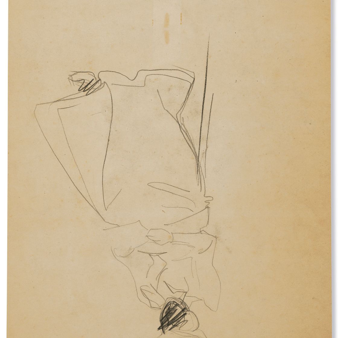 Jacques Villon — Женский портрет ( спереди ); Этюд о женщине на лекции ( сзади ), изображение 3