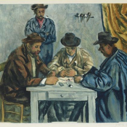 Jacques Villon — Карта путешественников (Жинесте и Пуйон, E662)