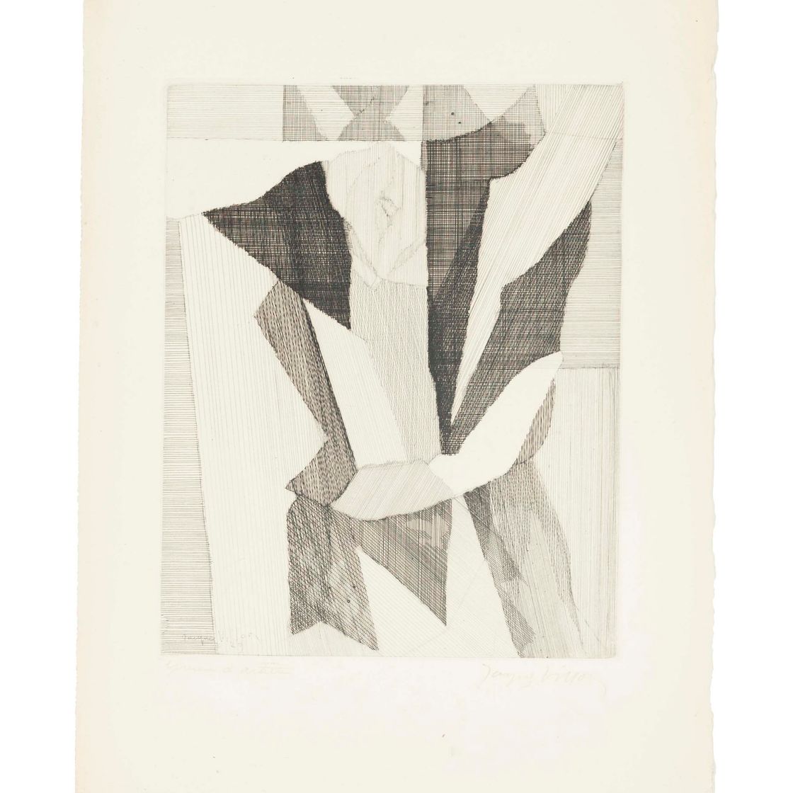 Jacques Villon — Человек, который любит (Искусство и графика 325)