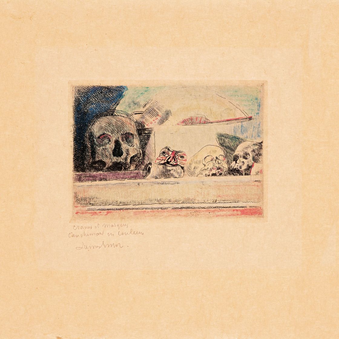 James Ensor — Замки и маски