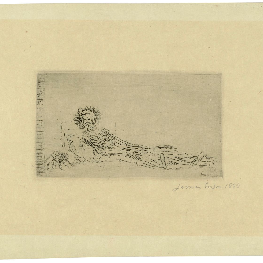 James Ensor — Мой портрет в 1960 году, изображение 2
