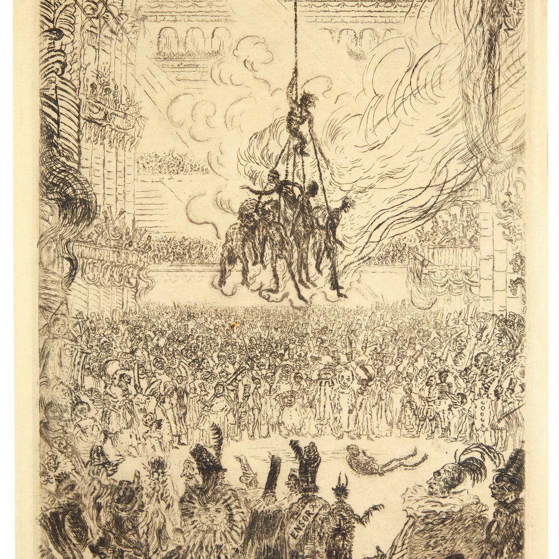 James Ensor — La Vengeance de Hop-Frog (Месть Хоп-лягушки)