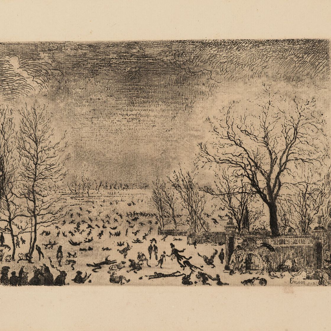 James Ensor — Патинеры
