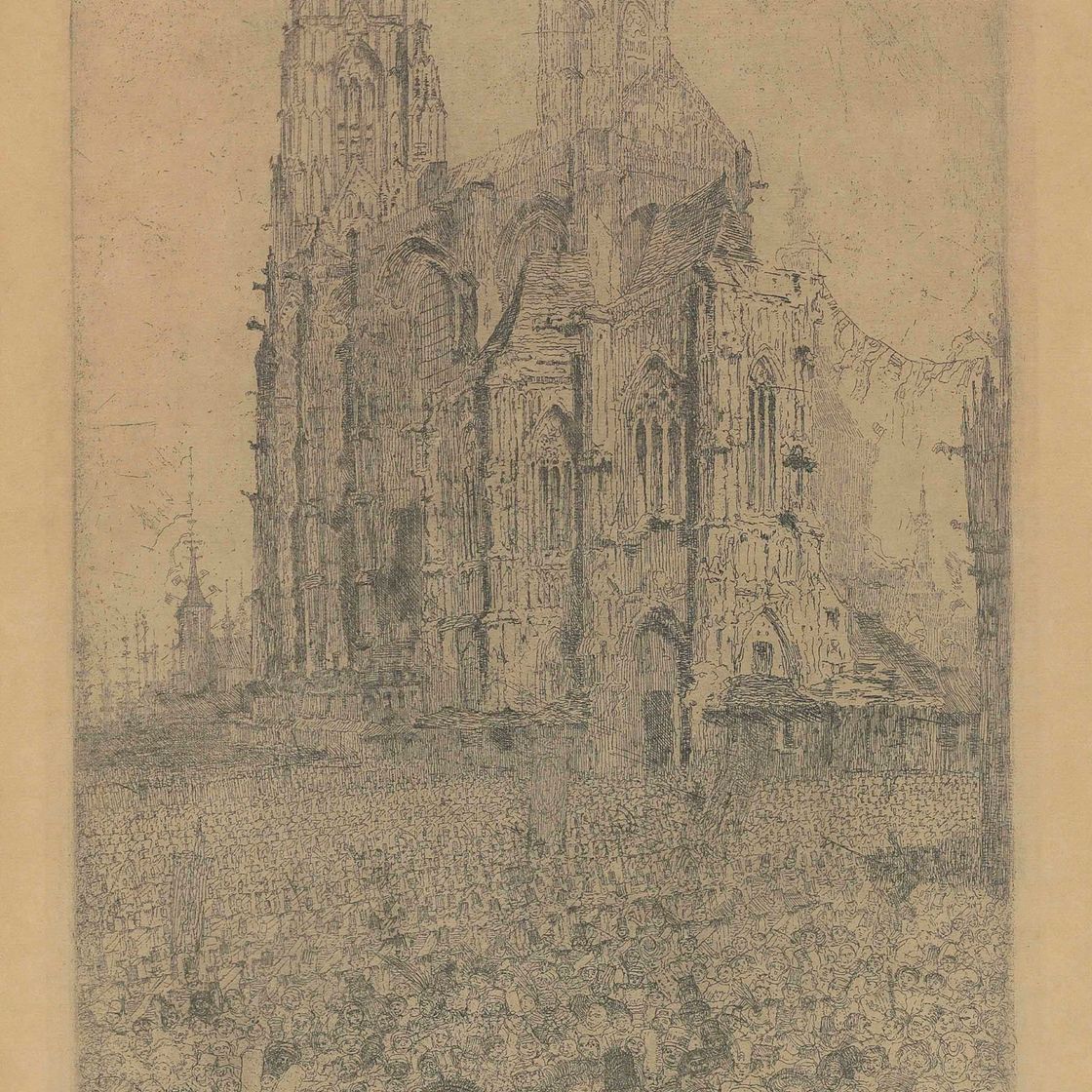 James Ensor — Собор (Элеш 7)
