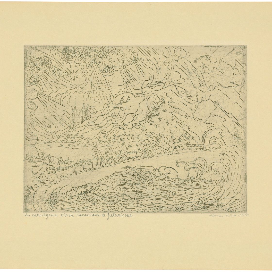 James Ensor — Катаклизмы (Cataclysms)