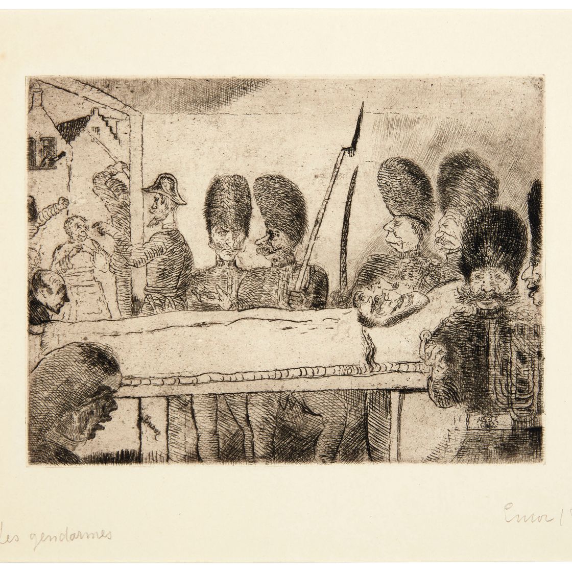 James Ensor — Жандармы