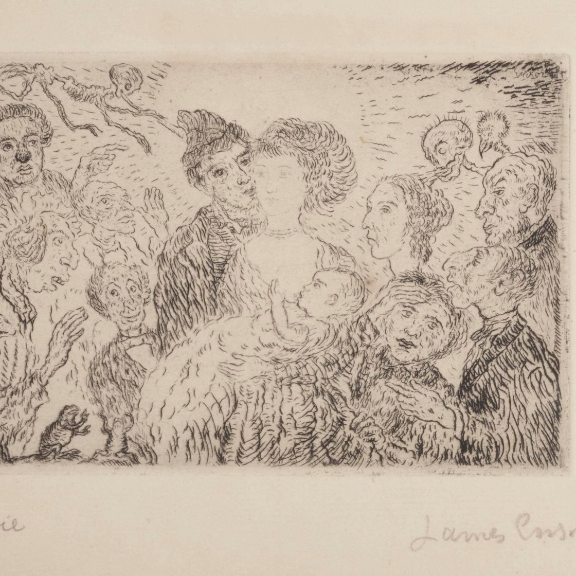 James Ensor — Возвращение (из "7 столичных пещер") (Тевернье, 125)