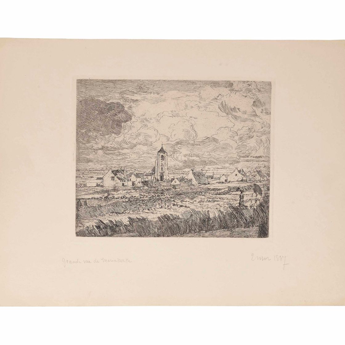 James Ensor — Большой выбор одежды в Мариакерке (Элеш; Тевернье; Крокес; Дельтейл 13; Трикотаж 17с)