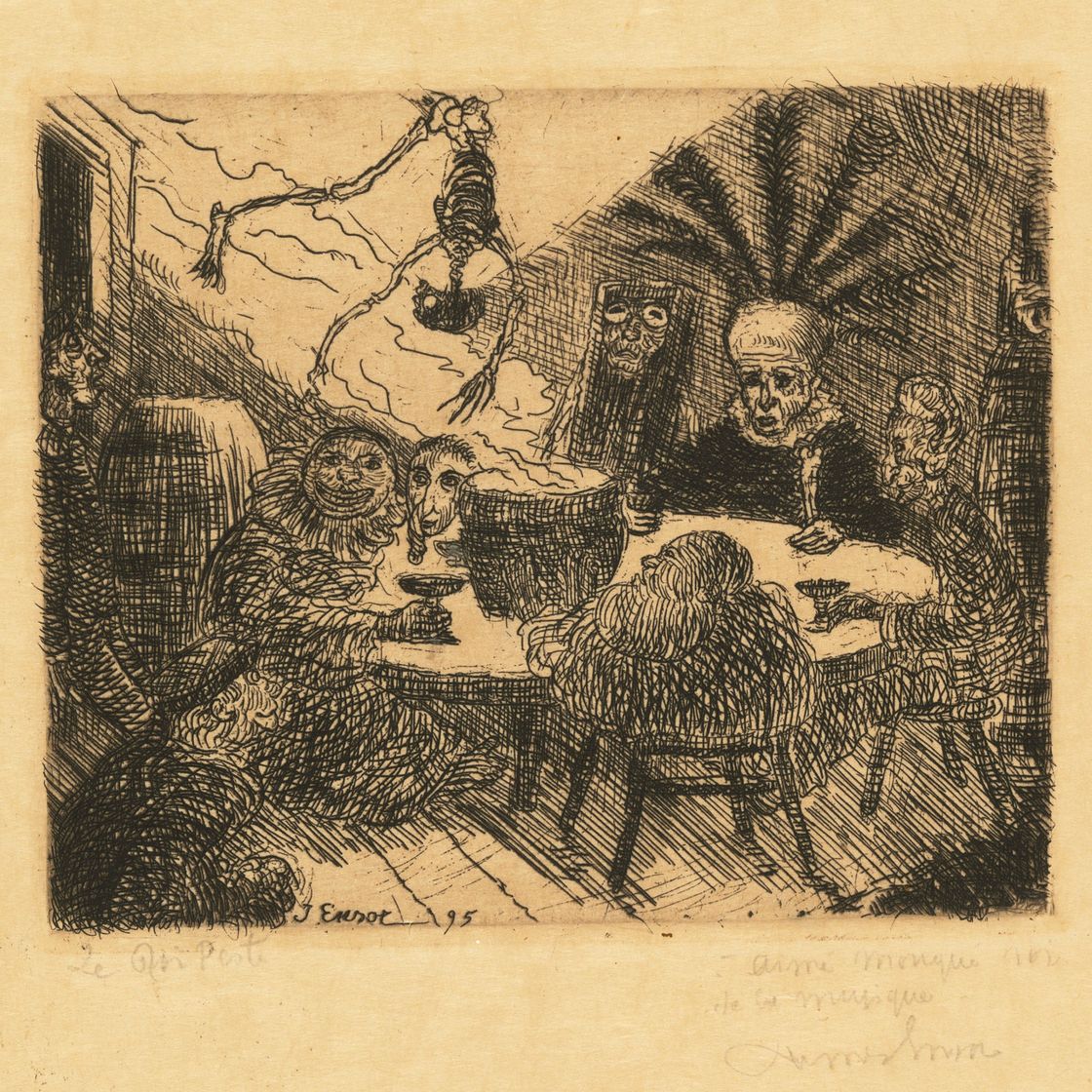James Ensor — Король Пешт (Le Roi Peste)