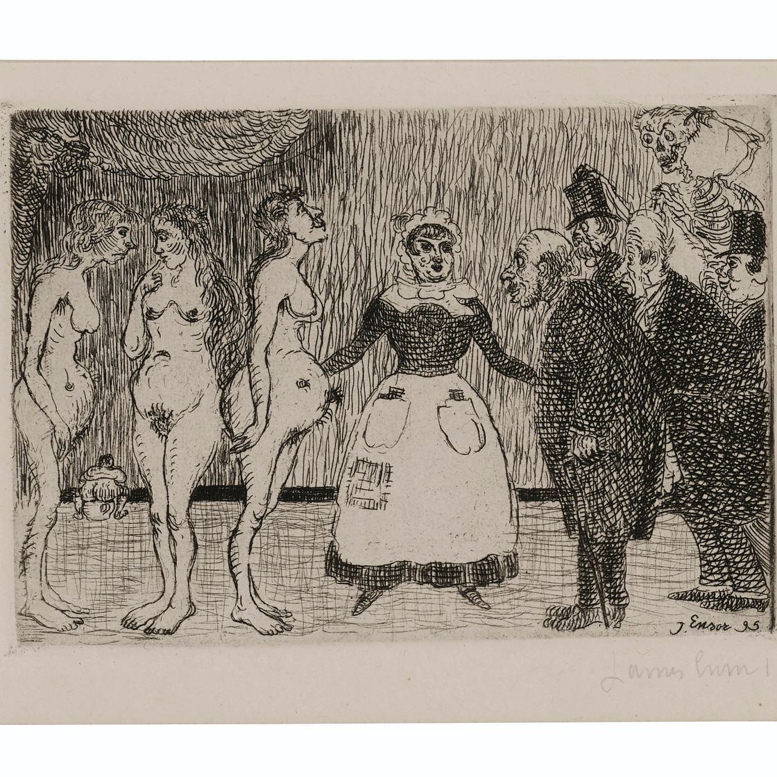 James Ensor — Старые полисмены (The Old Scamps)